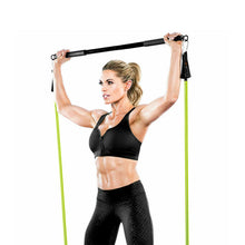 Load image into Gallery viewer, Power Bar For Resistance Tubes and Pilates with Resistance Tube Set
